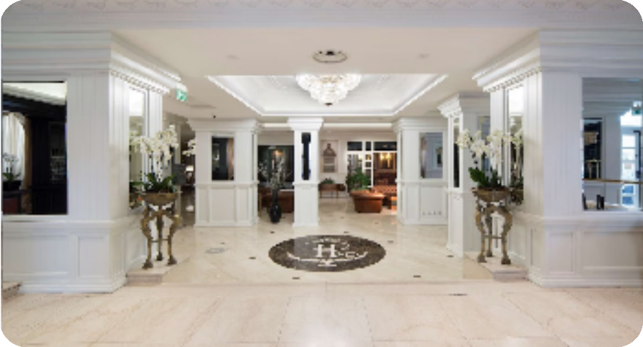 Hall del Radisson Blu